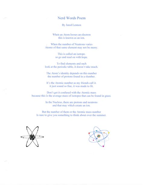 poem of the atoms